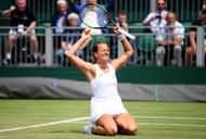 Barbora Strycova at the 2019 Wimbledon.